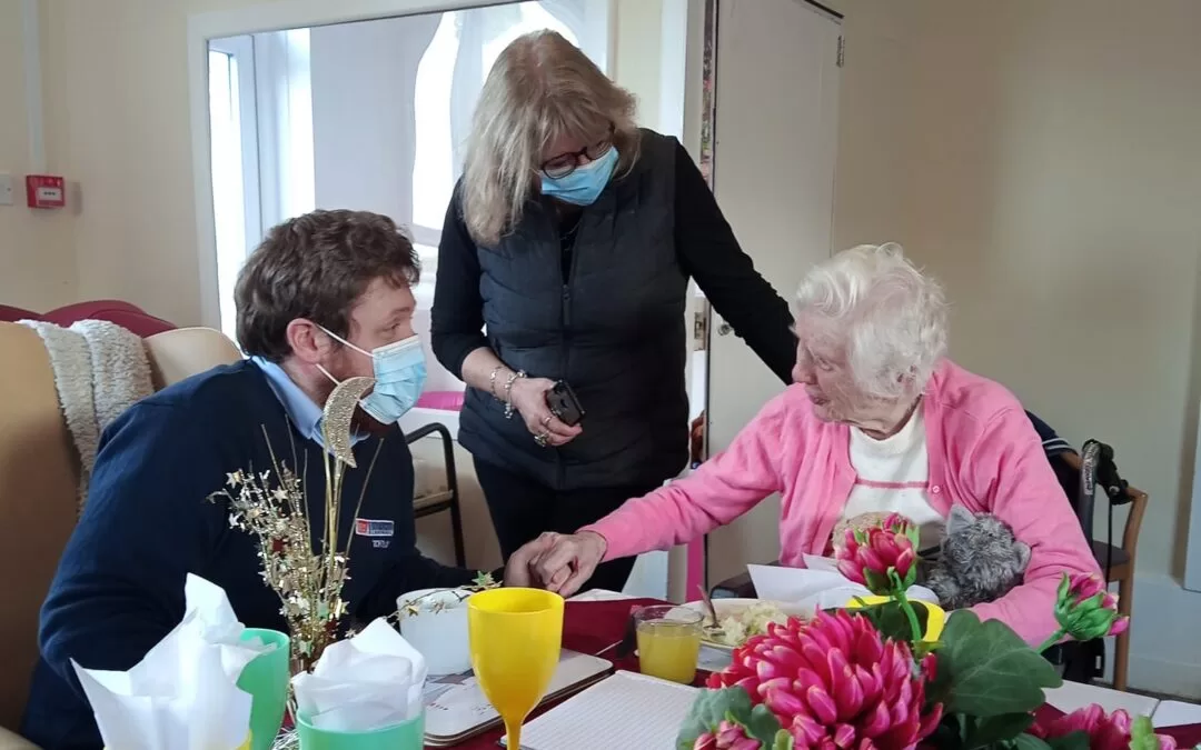 Welcoming a new resident