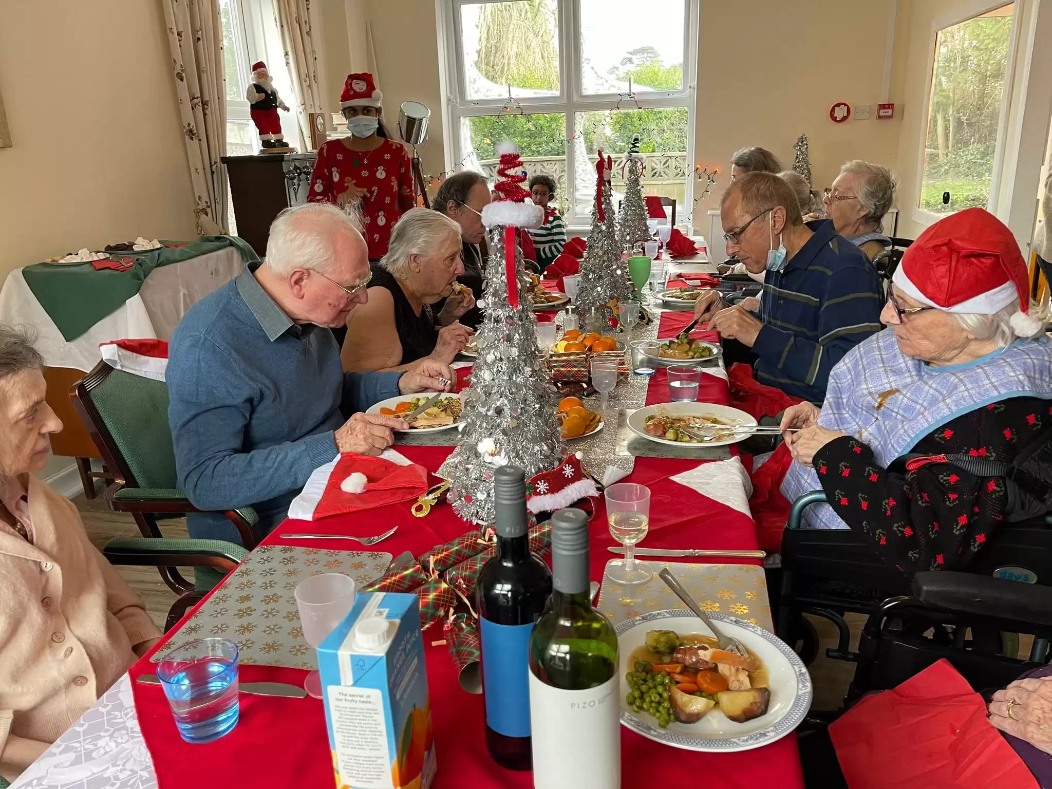 Christmas Day at Aveland Court! Aveland Court Care Home