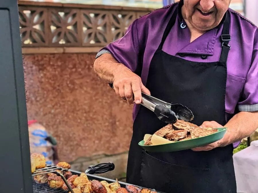 Aveland Court BBQ with amazing Visitors!